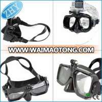 Dive mask and snorkel manufacturing and new style diving mask go pro