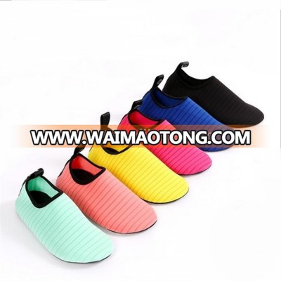 Multifunction soft unisex beach swim flexible barefoot Water Skin Shoes yoga diving shoes